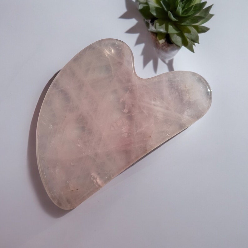 Rose Quartz Gua Sha and Face & Body Oil