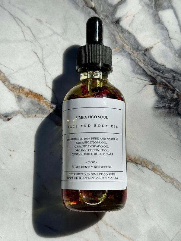 Organic Natural Face and Body Oil