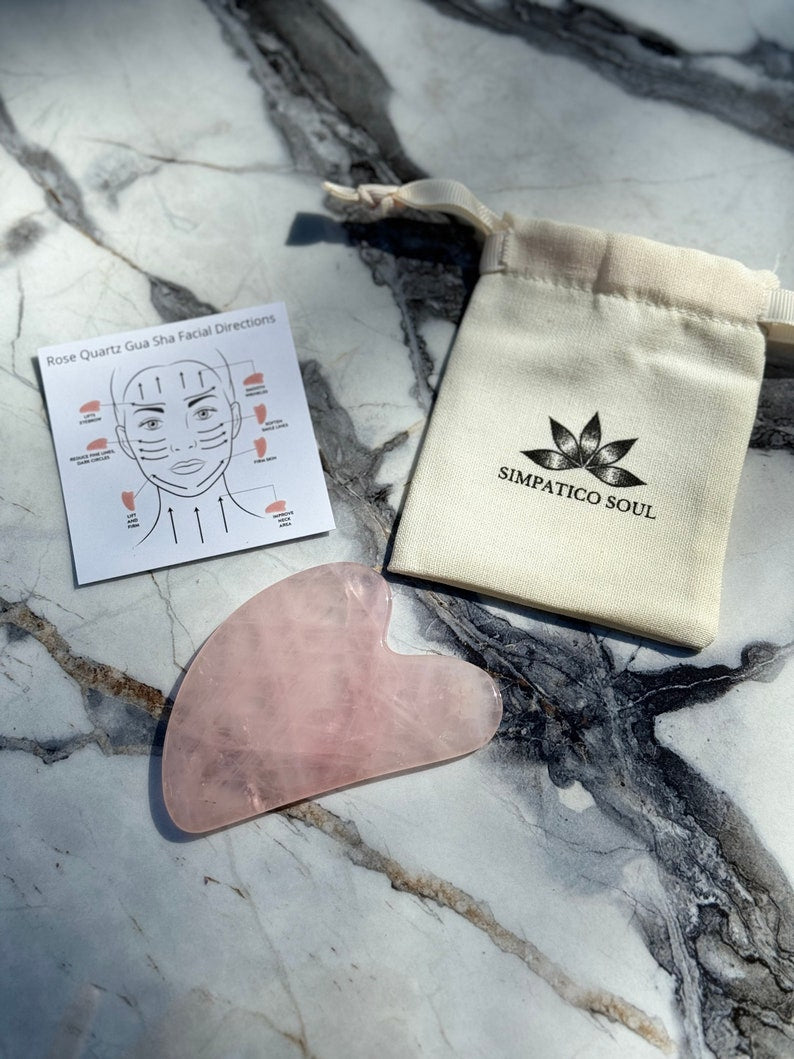 Rose Quartz Gua Sha