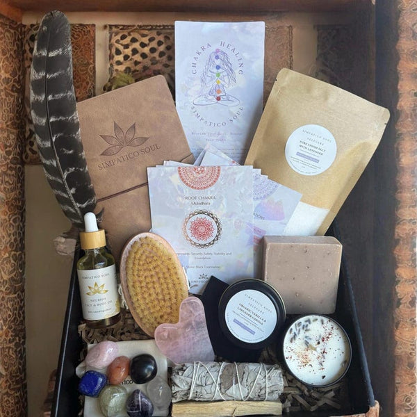 Chakra Stress Relief Healing Spa Gift Box